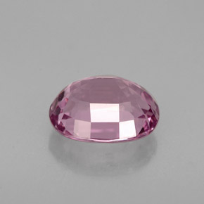 2.10캐럿 천연 핑크빛 퍼플 스피넬, 타원형 컷, 8.5×7 mm, VVS
