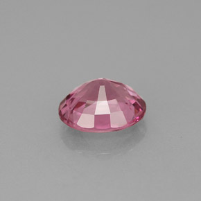 1.24캐럿 천연 핑크 스피넬, 타원형 컷, 7.1×6 mm, VVS-VS