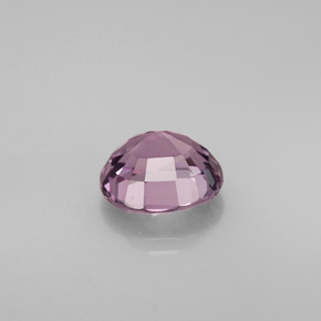 1.49캐럿 천연 퍼플 스피넬, 타원형 컷, 7.2×6.4 mm, VVS