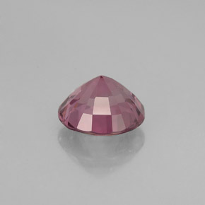 1.31캐럿 천연 핑크빛 퍼플 스피넬, 라운드 컷, 6.60 mm, VVS