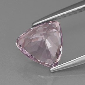1.54캐럿 천연 라이트 바이올렛 스피넬, 트릴리언, 7.5×7.2 mm, VVS-VS