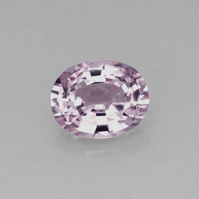 1.65캐럿 천연 퍼플 스피넬, 타원형 컷, 8.2×6.4 mm, VVS
