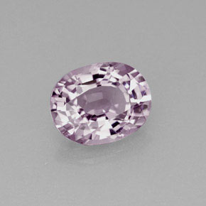 1.65캐럿 천연 퍼플 스피넬, 타원형 컷, 8.2×6.4 mm, VVS