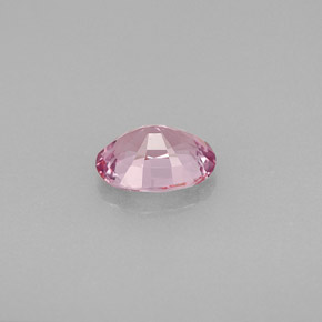 0.93캐럿 천연 핑크 스피넬, 타원형 컷, 7.1×5.2 mm, VVS-VS