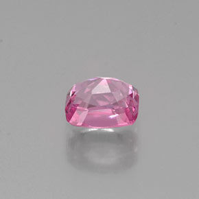 0.60캐럿 천연 바이올렛 핑크 스피넬, 쿠션 컷, 5×4.2 mm, VS
