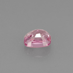0.67캐럿 천연 핑크 스피넬, 쿠션 컷, 5.3×4.5 mm, VS