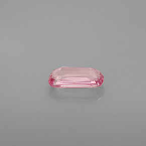 0.80캐럿 천연 핑크 스피넬, 쿠션 컷, 7.6×3.6 mm, VS