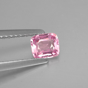 0.42캐럿 천연 핑크 스피넬, 쿠션 컷, 4.6×4 mm, VS