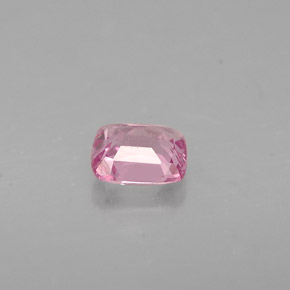0.42캐럿 천연 핑크 스피넬, 쿠션 컷, 4.6×4 mm, VS