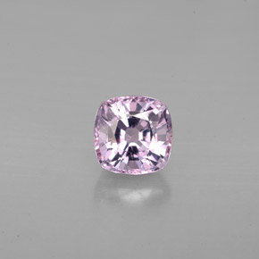 1.13캐럿 천연 라이트 바이올렛 스피넬, 쿠션 컷, 5.7×5.7 mm, VS
