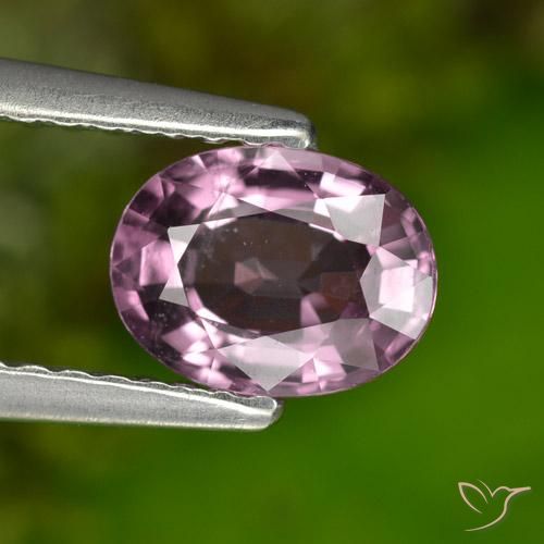 0.93ct 자연스러운 미디엄 퍼플 스피넬, 타원형, VS