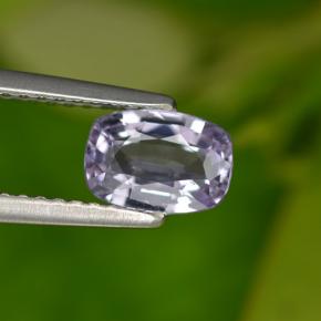 0.92캐럿 천연 바이올렛 블루 스피넬, 쿠션 컷, 7×4.9 mm, VS