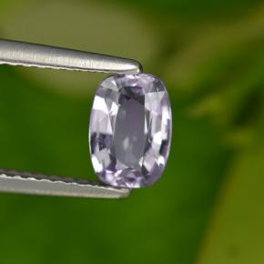 0.92캐럿 천연 바이올렛 블루 스피넬, 쿠션 컷, 7×4.9 mm, VS