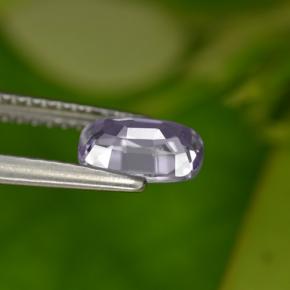 0.92캐럿 천연 바이올렛 블루 스피넬, 쿠션 컷, 7×4.9 mm, VS