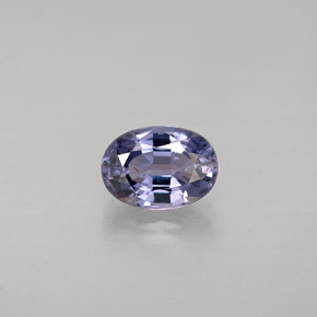 1.06캐럿 천연 블루 스피넬, 타원형 컷, 7.2×5.1 mm, VS