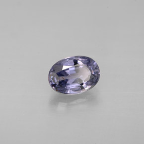 1.06캐럿 천연 블루 스피넬, 타원형 컷, 7.2×5.1 mm, VS