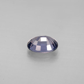 1.06캐럿 천연 블루 스피넬, 타원형 컷, 7.2×5.1 mm, VS