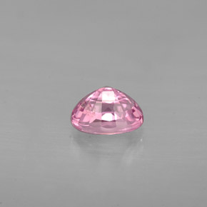 0.75캐럿 천연 바이올렛 핑크 스피넬, 타원형 컷, 6.1×4.2 mm, VS