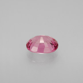 1.50캐럿 천연 보랏빛 핑크 스피넬, 타원형 컷, 7.6×6 mm, VVS-VS