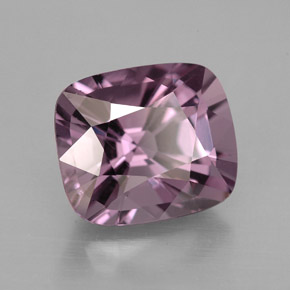 4.32캐럿 천연 핑크빛 바이올렛 스피넬, 쿠션 컷, 10×8.6 mm, VVS-VS