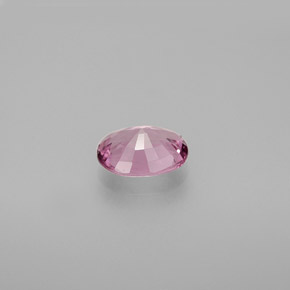 1.05캐럿 천연 보랏빛 핑크 스피넬, 타원형 컷, 7.2×5.6 mm, VS