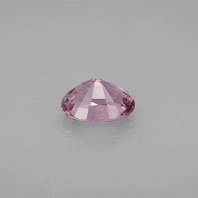1.71캐럿 천연 보랏빛 핑크 스피넬, 타원형 컷, 8.2×6.1 mm, VVS-VS