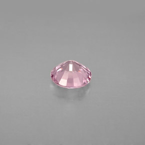 0.95캐럿 천연 보랏빛 핑크 스피넬, 라운드 컷, 6.03 mm, VS