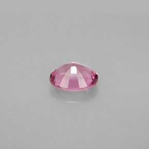 1.32캐럿 천연 핑크 스피넬, 타원형 컷, 7.4×6.1 mm, VS