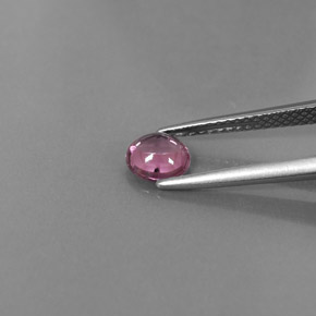 0.75캐럿 천연 보랏빛 핑크 스피넬, 라운드 컷, 5.69 mm, 투명한