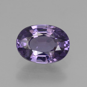1.00캐럿 천연 바이올렛 스피넬, 타원형 컷, 7.1×5.1 mm, VS