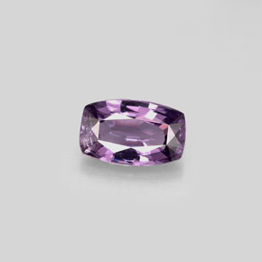 1.30캐럿 천연 미디엄 다크 퍼플 스피넬, 쿠션 컷, 8.4×5.3 mm, VS
