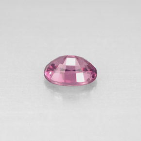 1.03캐럿 천연 바이올렛 핑크 스피넬, 타원형 컷, 7×5.1 mm, VS