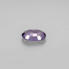 0.88캐럿 천연 퍼플 스피넬, 타원형 컷, 7.1×5.1 mm, VVS-VS