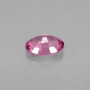 0.90캐럿 천연 핑크 스피넬, 타원형 컷, 7×5.3 mm, VVS-VS