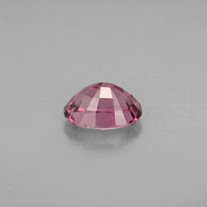 1.10캐럿 천연 보랏빛 핑크 스피넬, 타원형 컷, 7.1×5.2 mm, VVS-VS