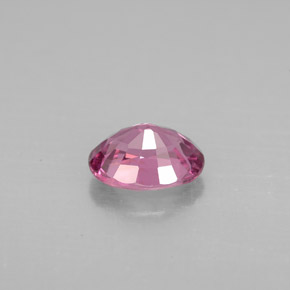 1.10캐럿 천연 핑크 스피넬, 타원형 컷, 7.2×5.4 mm, VVS-VS