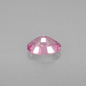 1.14캐럿 천연 핑크 스피넬, 타원형 컷, 7.3×5.6 mm, VVS-VS