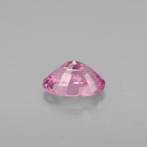 1.10캐럿 천연 핑크 스피넬, 타원형 컷, 7.5×5.1 mm, VVS-VS