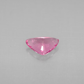 0.86캐럿 천연 핑크 스피넬, 트릴리언, 7.6×5.4 mm, VVS