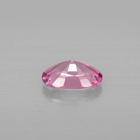 1.15캐럿 천연 보랏빛 핑크 스피넬, 타원형 컷, 7.9×5.4 mm, VS