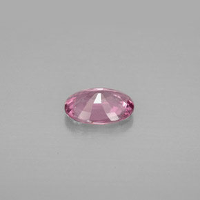 0.99캐럿 천연 핑크 스피넬, 타원형 컷, 7.5×5.4 mm, VS
