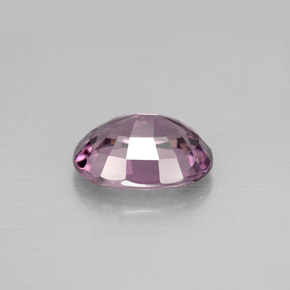 2.59캐럿 천연 핑크빛 바이올렛 스피넬, 타원형 컷, 9.8×7.4 mm, VVS-VS