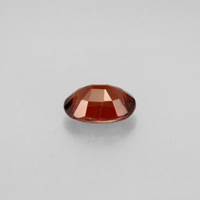 0.75캐럿 천연 오렌지 레드 스피넬, 타원형 컷, 6.5×4.6 mm, VS