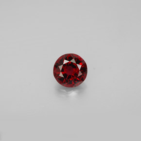 0.70캐럿 천연 보랏빛 레드 스피넬, 라운드 컷, 5.56 mm, VS