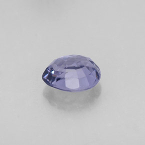 0.94캐럿 천연 바이올렛 블루 스피넬, 배 모양, 6.4×5.4 mm, VS