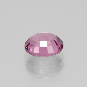 1.18캐럿 천연 보랏빛 핑크 스피넬, 타원형 컷, 6.6×6 mm, VVS-VS
