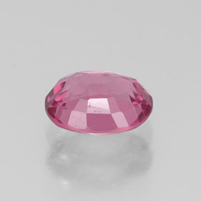 0.84캐럿 천연 핑크 스피넬, 타원형 컷, 6.3×5.1 mm, VVS-VS