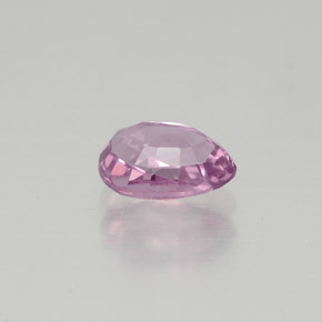 0.96캐럿 천연 보랏빛 핑크 스피넬, 배 모양, 6.9×4.7 mm, VVS-VS