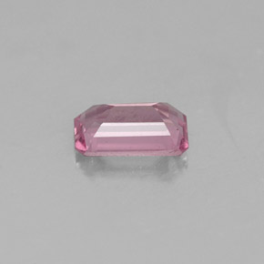 0.46캐럿 천연 핑크 스피넬, 에메랄드 컷, 5.7×3.5 mm, VS