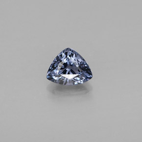 0.46캐럿 천연 블루 스피넬, 트릴리언, 5.3×4.4 mm, VVS-VS